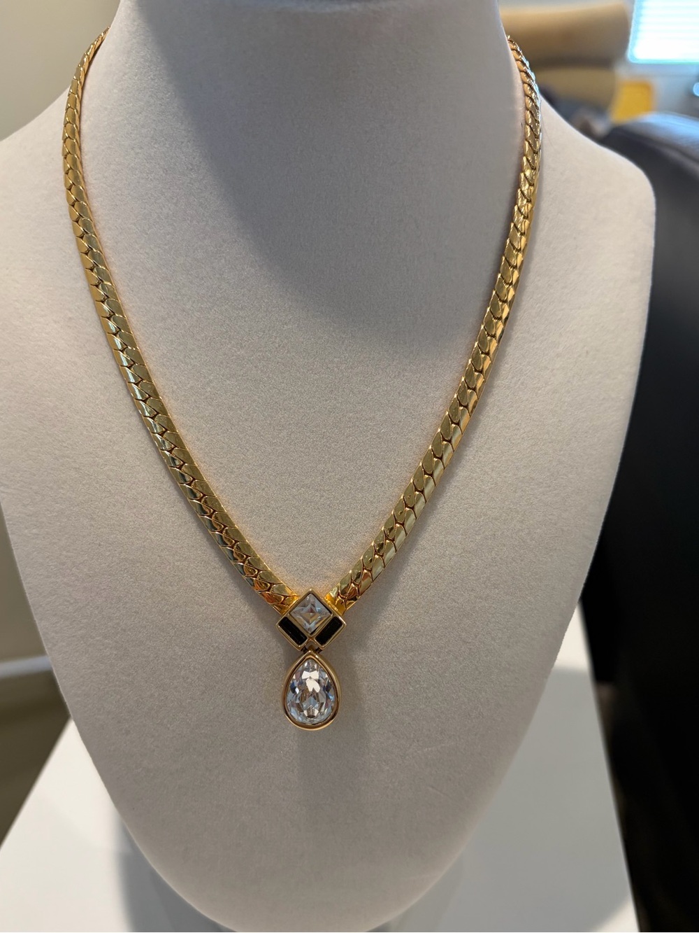 Gold plated necklace